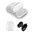 Baseus Protective Case / Magnetic Holder Strap for Apple AirPods (1st / 2nd Gen) - White